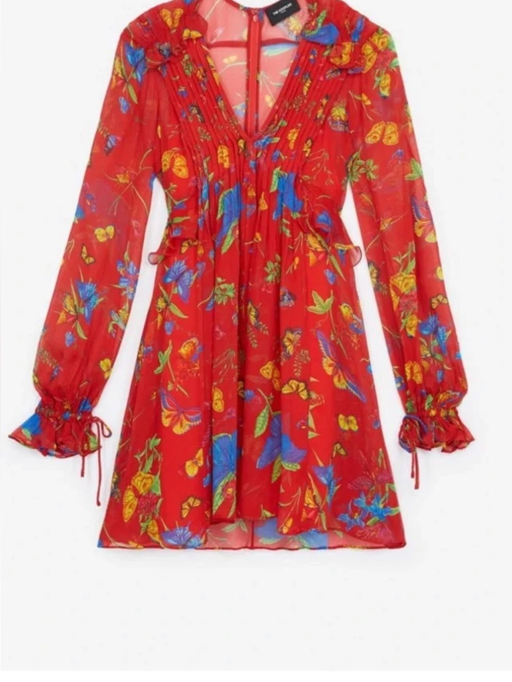 NWT the Kooples Paris chiffon dress